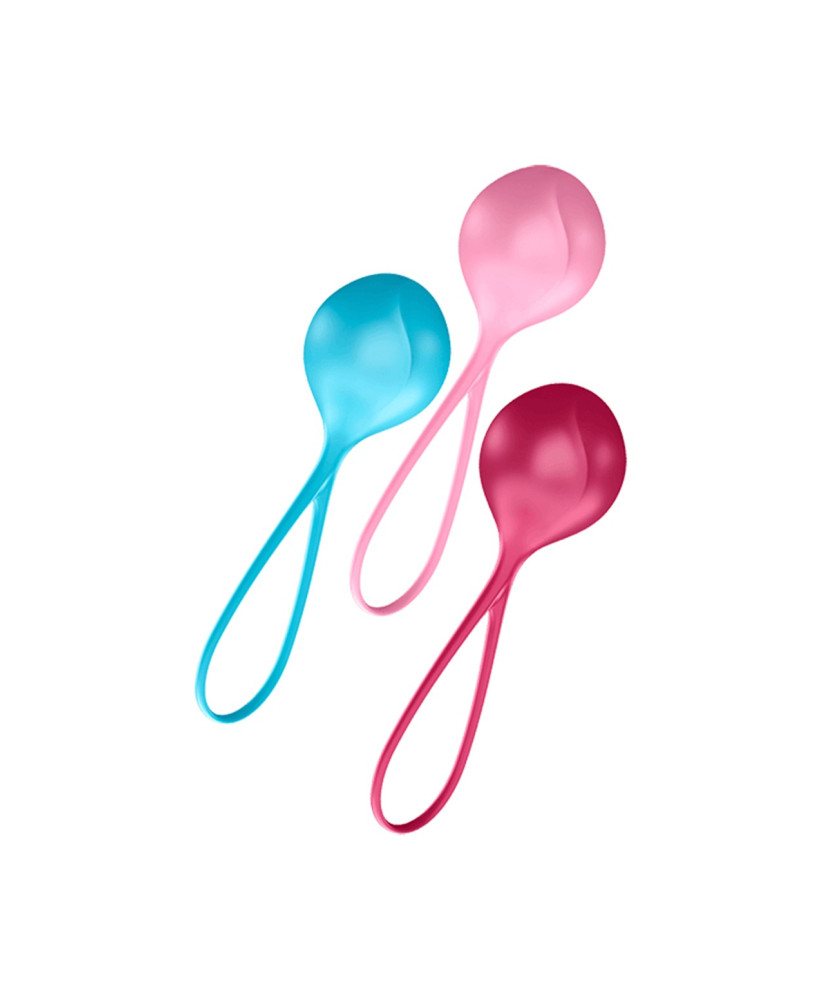 Set de 3 mono boule de Geisha Satisfyer Strengthening balls 